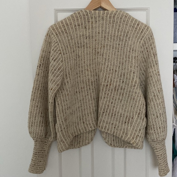 Vintage Oatmeal Mohair Sweater - Picture 6 of 6